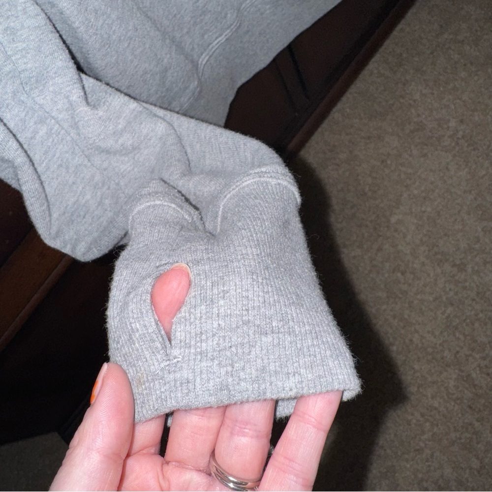 Tommy Hilfiger Sport Heather Gray Hoodie - Picture 6 of 6